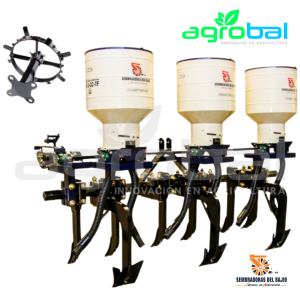 Fertilizadora Agricola De 3 Surcos Con Catarina - Sembradoras Del Bajío